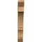 Ekena Millwork Balboa Slat Rough Sawn Bracket, Western Red Cedar, 6"W x 34"D x 46"H BKT06X34X46BOA06RWR - alternate 3